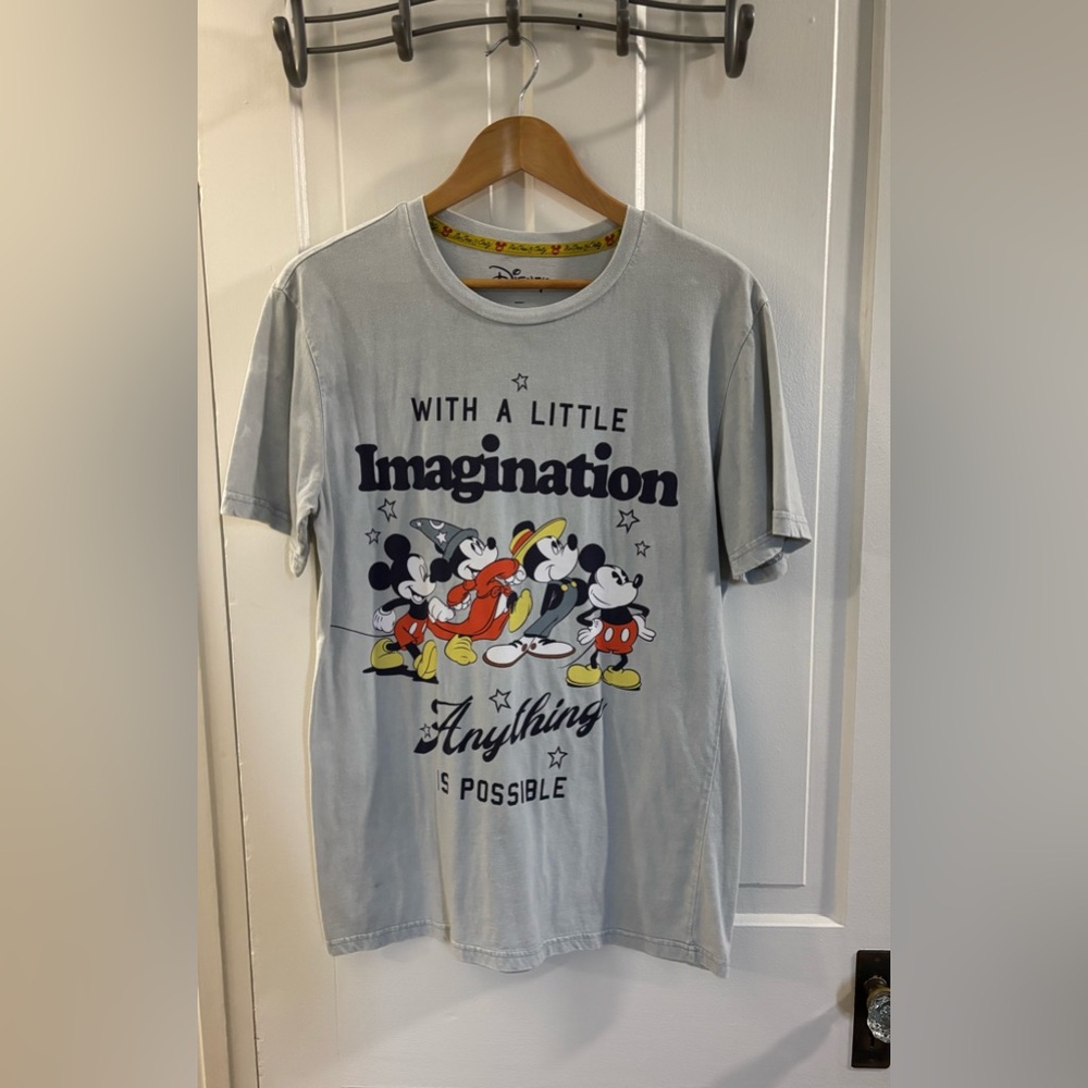 Disney Kids Mickey and Friends Imagination T-Shirt - Light Gray
